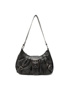 Women's Hobo Bag PU Leather Shoulder Bag Clutch Crossbody Y2K Purse